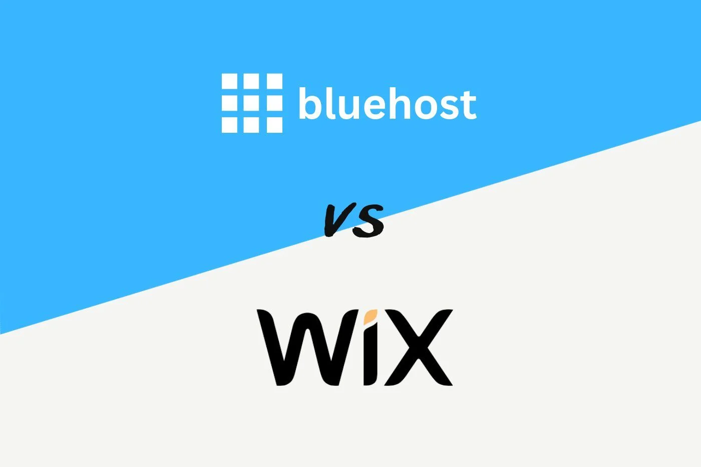 BlueHost Vs Wix